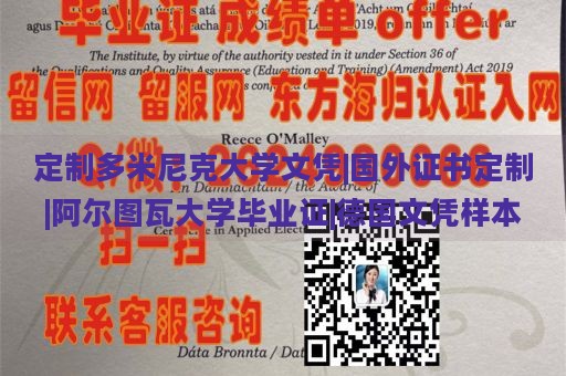 定制多米尼克大学文凭|国外证书定制|阿尔图瓦大学毕业证|德国文凭样本